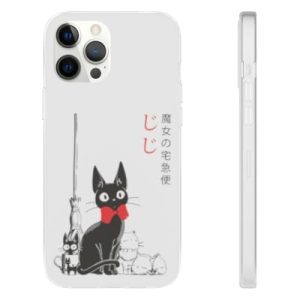 Kiki's Delivery Service Japanese - Kiki’s Delivery Service – Jiji Family iPhone Case-Accessories, Kiki's Delivery Service, Kiki's Delivery Service Japanese, Phone Case