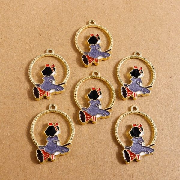 Tombo Kiki's Delivery Service - Kiki’s Delivery Service Charms For DIY Jewelry Set 10 pcs-Accessories, Kiki's Delivery Service, Other, Tombo Kiki's Delivery Service