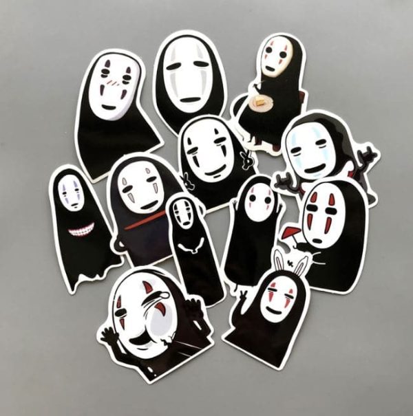 Spirited Away Chihiro - Spirited Away No Face Kaonashi Waterproof Stickers-Accessories, kaonashi, no face, Other, Spirited Away, Spirited Away Chihiro