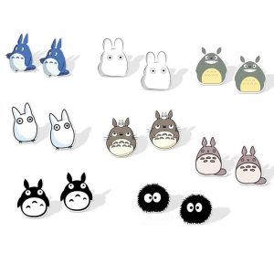 My Neighbor Totoro Backpack - My Neighbor Totoro Acrylic Stud Earrings-Accessories, My Neighbor Totoro, My Neighbor Totoro Backpack, Other