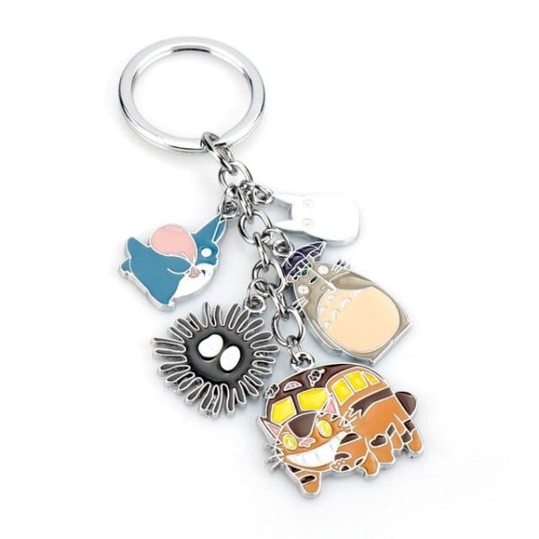 Casa Mas Grande De Totoral - My Neighbor Totoro Metal Keychain-Casa Mas Grande De Totoral, Key Chain, My Neighbor Totoro