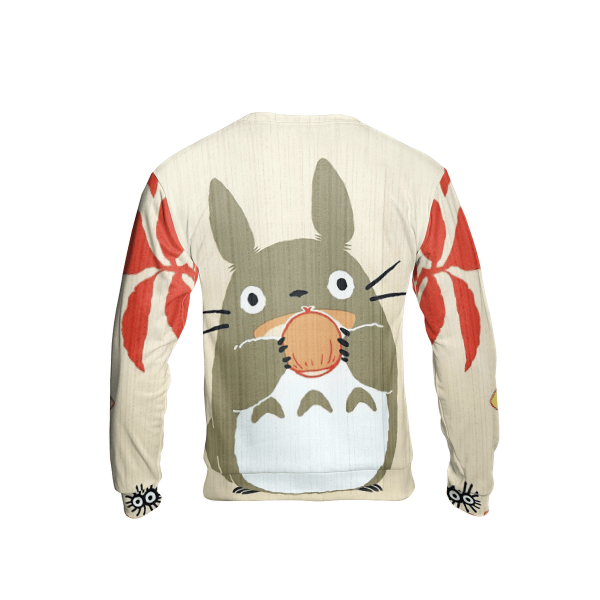 Chat Bus Totoro - Totoro and the Chestnut 3D Sweatshirt-Apparel, Chat Bus Totoro, My Neighbor Totoro, Sweatshirt