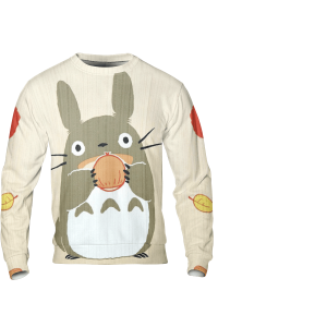 Chat Bus Totoro - Totoro and the Chestnut 3D Sweatshirt-Apparel, Chat Bus Totoro, My Neighbor Totoro, Sweatshirt