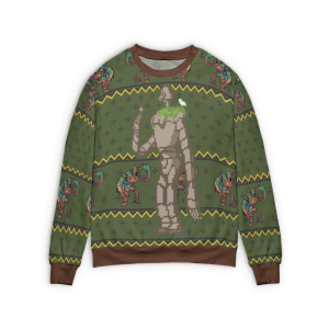 Laputa Castle In The Sky Movie - Castle in the Sky – Warrior Robot 3D Ugly Christmas Sweater-Apparel, Laputa Castle In The Sky Movie, Laputa: Castle in the Sky, Sweater, ugly sweater