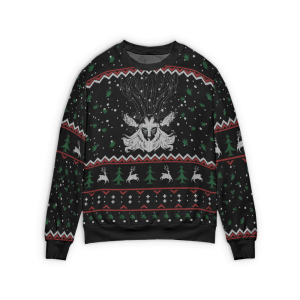 San Princess Mononoke - Princess Mononoke Shishigami Ugly Christmas Sweater-Apparel, princess mononoke, San Princess Mononoke, Sweater, ugly sweater