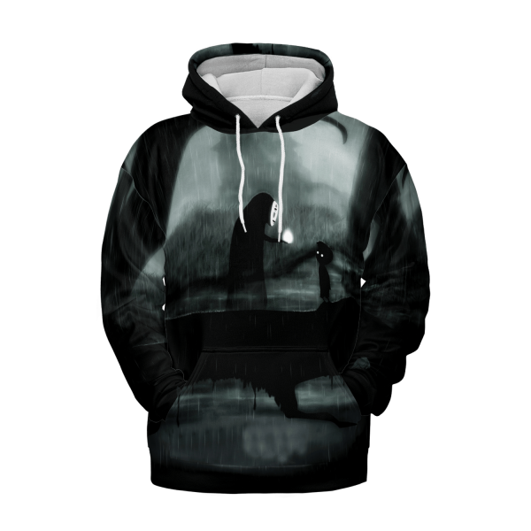 Spirited Away Theatre - No Face and Limbo 3D Hoodie-Apparel, Hoodie, kaonashi, no face, Spirited Away, Spirited Away Theatre