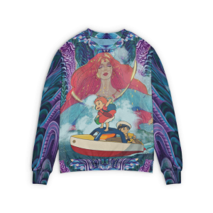 Is Ponyo Problematic - Ponyo Mother of The Sea 3D Sweater-Apparel, Is Ponyo Problematic, ponyo, Sweater