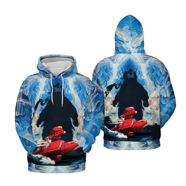 Porco Rosso 3D Hoodie-Apparel, Hoodie, porco rosso