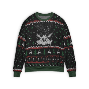 Forest Spirits Princess Mononoke - Princess Mononoke Shishigami Ugly Christmas Sweater Style 2-Apparel, Forest Spirits Princess Mononoke, princess mononoke, Sweater, ugly sweater