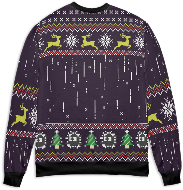 Totoro Movie - Totoro – The Ugly Christmas Sweater Style 1-Apparel, My Neighbor Totoro, Sweater, Totoro Movie, ugly sweater