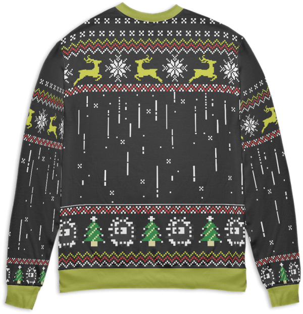 Totoro Costume - Totoro – The Ugly Christmas Sweater Style 2-Apparel, My Neighbor Totoro, Sweater, Totoro Costume, ugly sweater