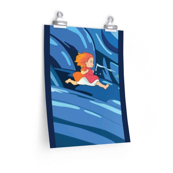 Ponyo Mom - Ponyo Upon the Sea Poster-House Decor, ponyo, Ponyo Mom, Poster