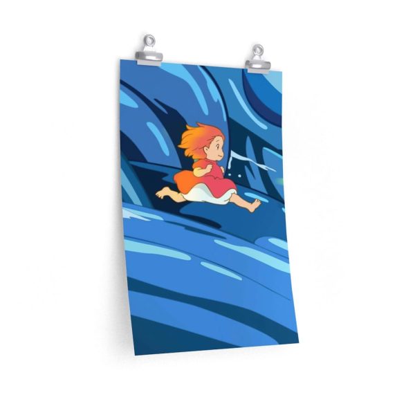 Ponyo Mom - Ponyo Upon the Sea Poster-House Decor, ponyo, Ponyo Mom, Poster