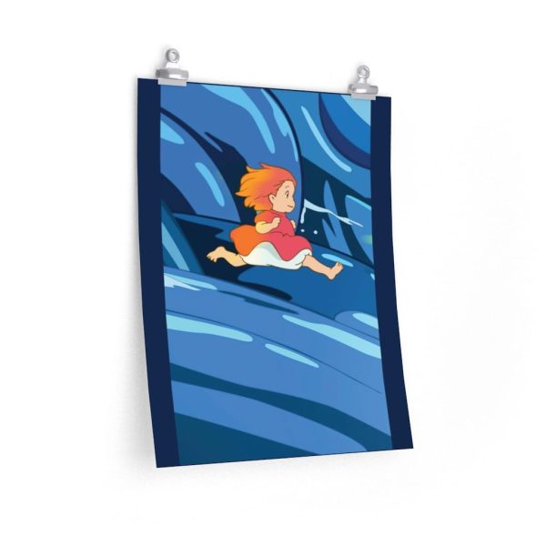 Ponyo Mom - Ponyo Upon the Sea Poster-House Decor, ponyo, Ponyo Mom, Poster