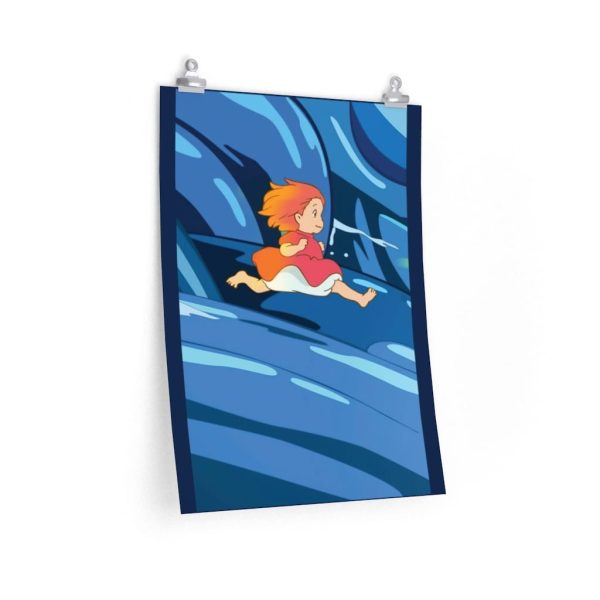 Ponyo Mom - Ponyo Upon the Sea Poster-House Decor, ponyo, Ponyo Mom, Poster