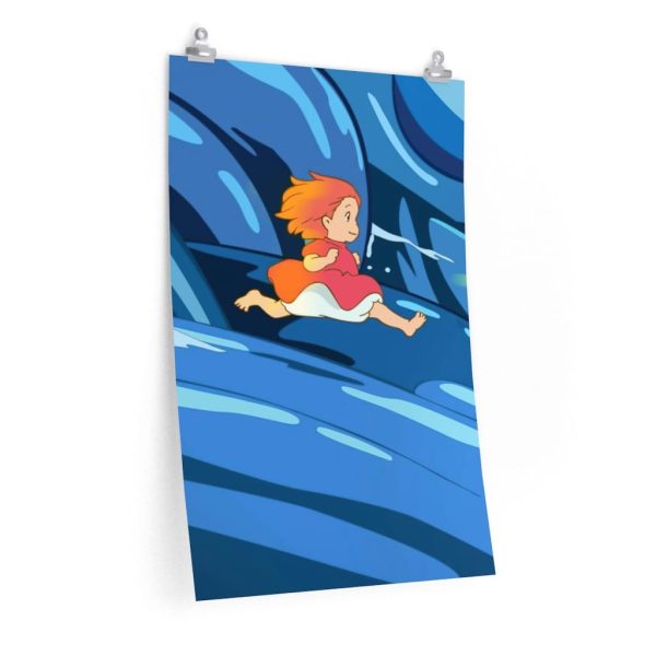 Ponyo Mom - Ponyo Upon the Sea Poster-House Decor, ponyo, Ponyo Mom, Poster