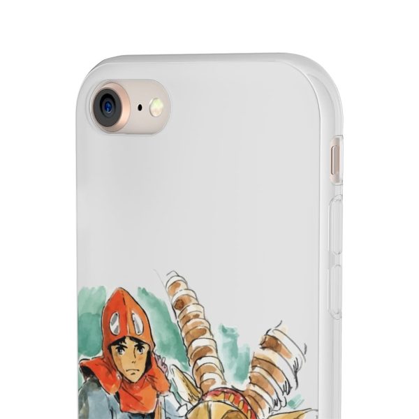 Princess Mononoke Characters - Princess Mononoke – Ashitaka Water Color iPhone Cases-Accessories, Phone Case, princess mononoke, Princess Mononoke Characters