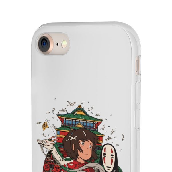 Spirited Away Poster - Spirited Away – Sen and Friends iPhone Cases-Accessories, kaonashi, no face, Phone Case, Spirited Away, Spirited Away Poster