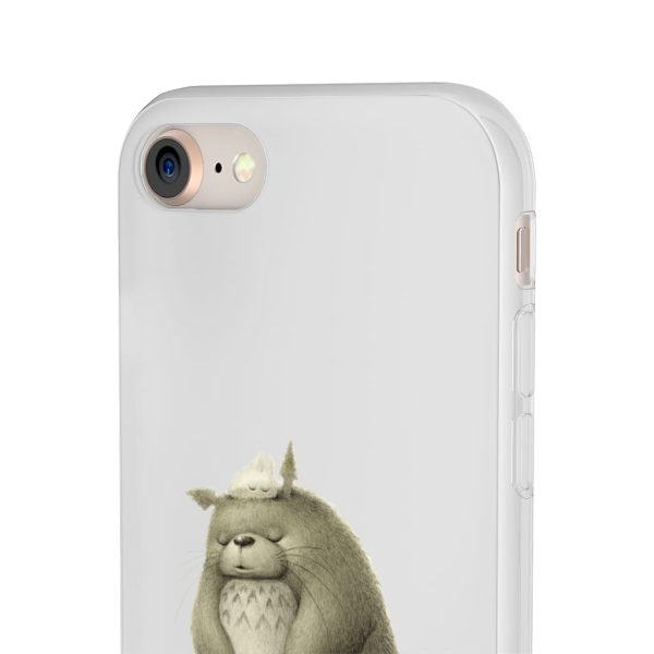 Tom Totoro Concrete Atlantic City - The Fluffy Totoro iPhone Cases-Accessories, My Neighbor Totoro, Phone Case, Tom Totoro Concrete Atlantic City