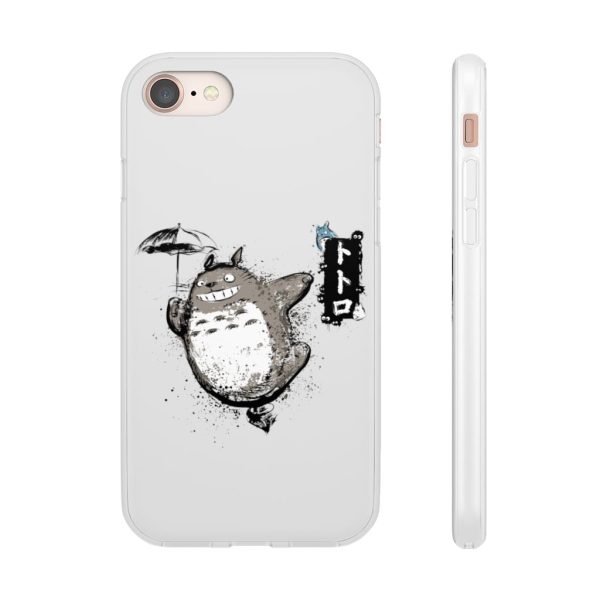 My Neighbor Totoro Wallpaper - Spinning Totoro iPhone Cases-Accessories, My Neighbor Totoro, My Neighbor Totoro Wallpaper, Phone Case