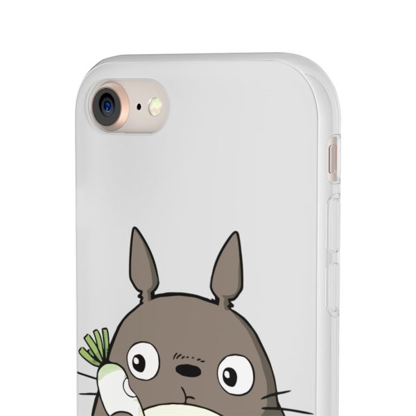 My Neighbor Totoro - Totoro Eating Turnip iPhone Cases-Accessories, My Neighbor Totoro, Phone Case