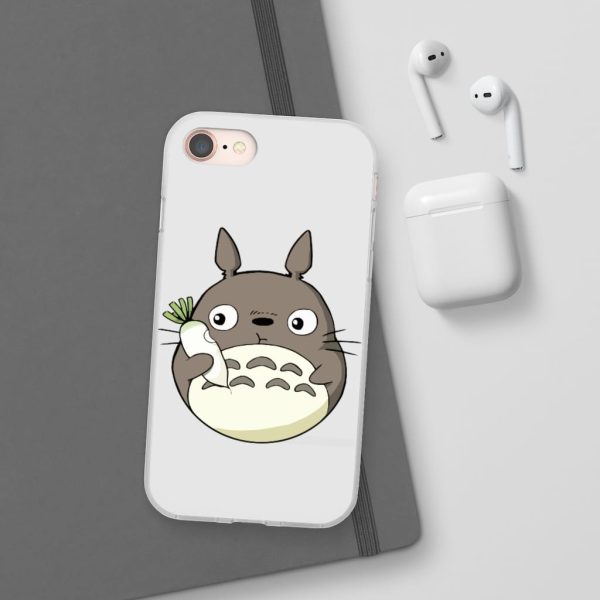 My Neighbor Totoro - Totoro Eating Turnip iPhone Cases-Accessories, My Neighbor Totoro, Phone Case