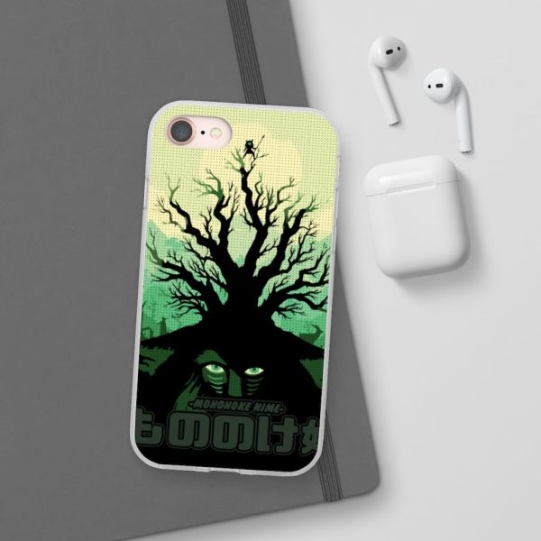 Princess Mononoke Poster - Princess Mononoke – Forest Spirit iPhone Cases-Accessories, Phone Case, princess mononoke, Princess Mononoke Poster