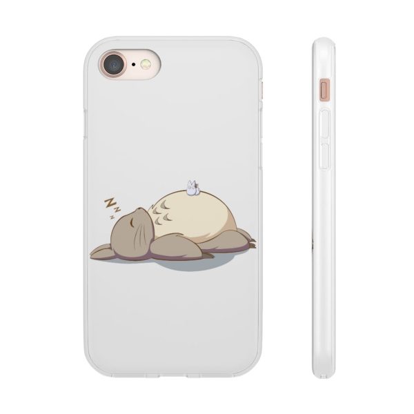 Satsuki Totoro - Sleeping Totoro iPhone Cases-Accessories, My Neighbor Totoro, Phone Case, Satsuki Totoro