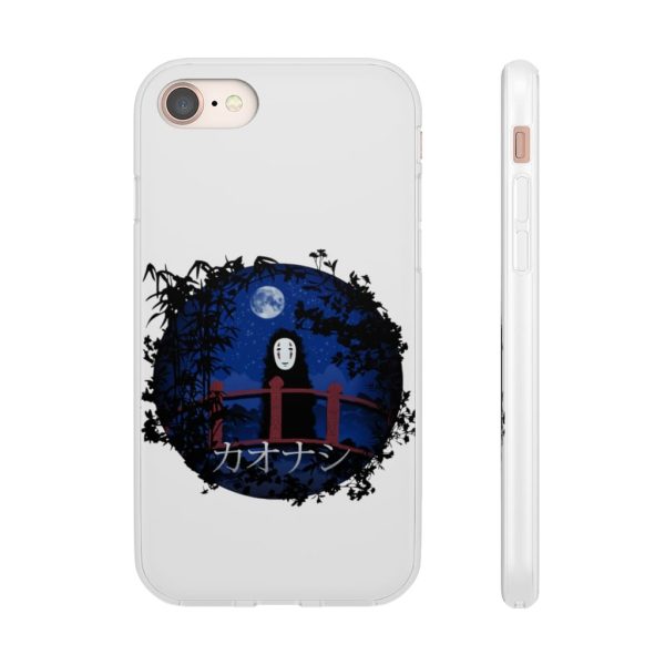 Spirited Away Live' - Spirited Away Kaonashi No Face by the blue Moon iPhone Cases-Accessories, Characters Spirited Away, kaonashi, no face, Phone Case, Spirited Away, Spirited Away Live