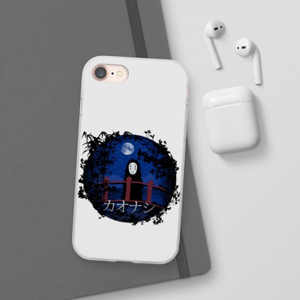 Spirited Away Live' - Spirited Away Kaonashi No Face by the blue Moon iPhone Cases-Accessories, Characters Spirited Away, kaonashi, no face, Phone Case, Spirited Away, Spirited Away Live