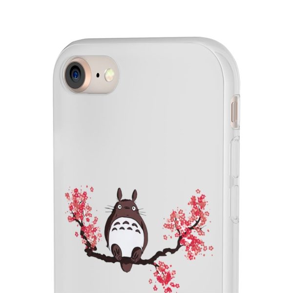 My Neighbor Totoro Japanese - Totoro and Sakura iPhone Cases-Accessories, My Neighbor Totoro, My Neighbor Totoro Japanese, Phone Case