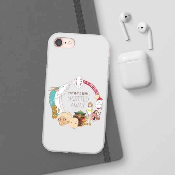 Spirited Away Sen To Chihiro No Kamikakushi - Spirited Away Compilation Characters iPhone Cases-Accessories, Phone Case, Spirited Away, Spirited Away Sen To Chihiro No Kamikakushi