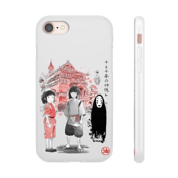 Soot Balls In Spirited Away - Spirited Away – Sen and Friends by the Bathhouse iPhone Cases-Accessories, Phone Case, Soot Balls In Spirited Away, Spirited Away