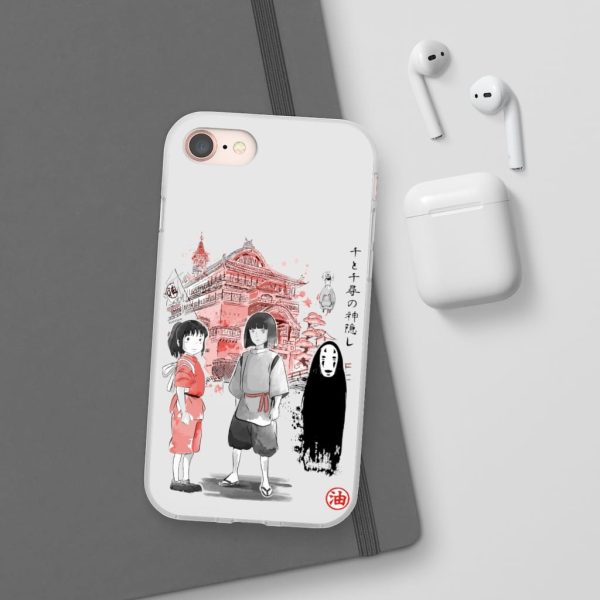 Soot Balls In Spirited Away - Spirited Away – Sen and Friends by the Bathhouse iPhone Cases-Accessories, Phone Case, Soot Balls In Spirited Away, Spirited Away