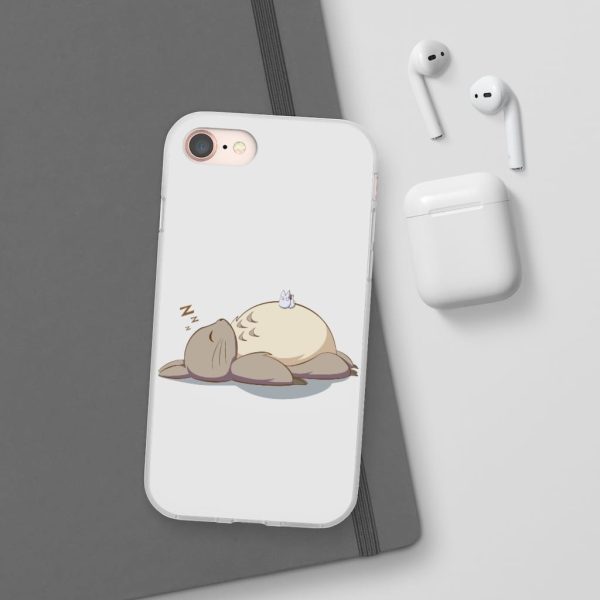 Satsuki Totoro - Sleeping Totoro iPhone Cases-Accessories, My Neighbor Totoro, Phone Case, Satsuki Totoro