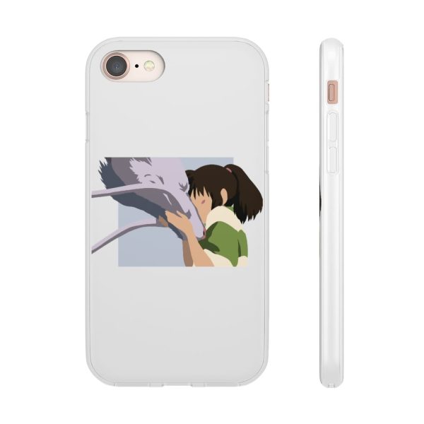 Miyazakis Spirited Away - Spirited Away Haku and Chihiro Graphic iPhone Cases-Accessories, Dust Sprites Spirited Away, Miyazakis Spirited Away, Phone Case, Spirited Away, Spirited Away Live Action