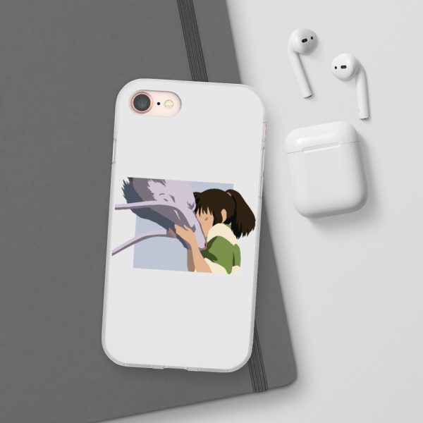 Miyazakis Spirited Away - Spirited Away Haku and Chihiro Graphic iPhone Cases-Accessories, Dust Sprites Spirited Away, Miyazakis Spirited Away, Phone Case, Spirited Away, Spirited Away Live Action