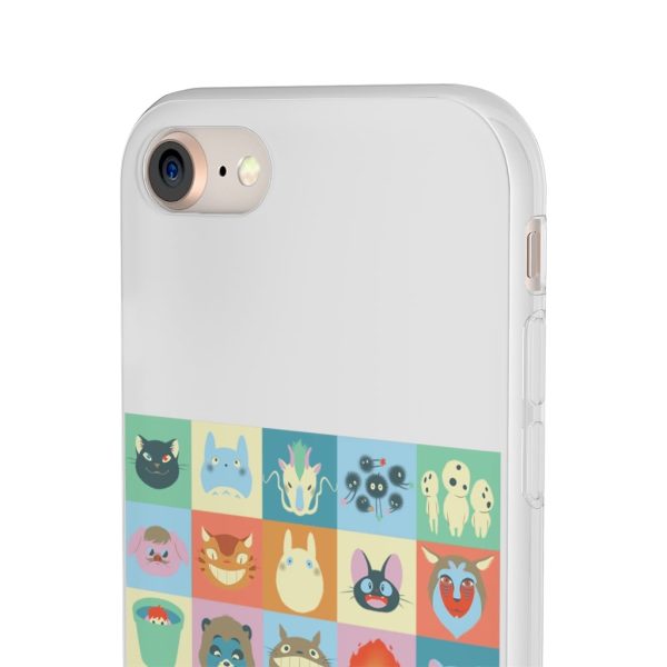 Ghibli Colorful Characters Collection iPhone Cases-Accessories, Phone Case