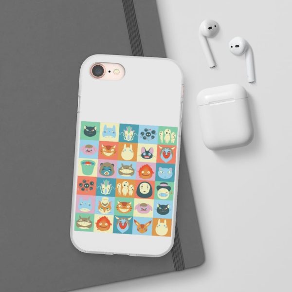 Ghibli Colorful Characters Collection iPhone Cases-Accessories, Phone Case