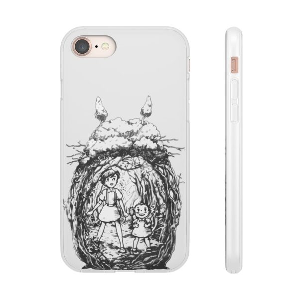 What Animal Is Totoro - My Neighbor Totoro – Mei and Sastuki in the Forest iPhone Cases-Accessories, My Neighbor Totoro, Phone Case, What Animal Is Totoro