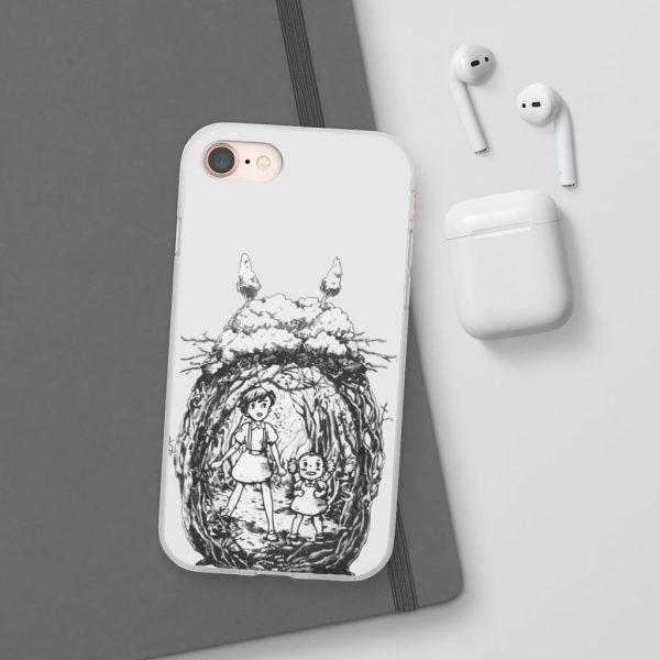 What Animal Is Totoro - My Neighbor Totoro – Mei and Sastuki in the Forest iPhone Cases-Accessories, My Neighbor Totoro, Phone Case, What Animal Is Totoro