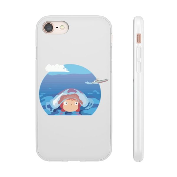 Ponyo Background - Ponyo in her first trip iPhone Cases-Accessories, Phone Case, ponyo, Ponyo Background