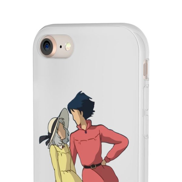 Sheet Music Howl's Moving Castle - Howl’s Moving Castle – Sophie and Howl Gazing at Each other iPhone Cases-Accessories, Howl's Moving Castle, Phone Case, Sheet Music Howl's Moving Castle