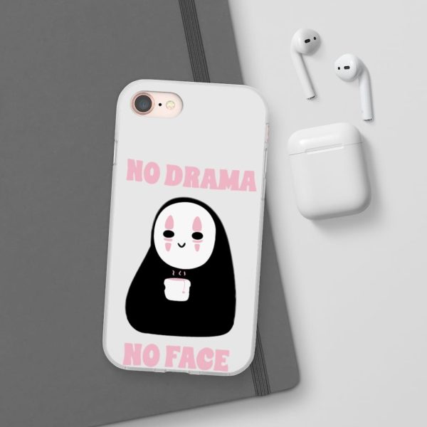 Elden Ring Have Mercy For The Spirited Away Shamans - No Drama, No Face iPhone Cases-Accessories, Elden Ring Have Mercy For The Spirited Away Shamans, kaonashi, no face, Phone Case, Spirited Away