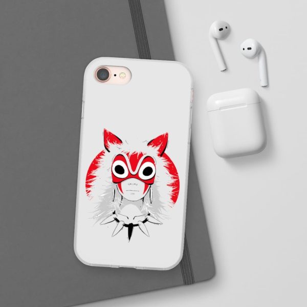 Princess Mononoke Ainu Influence - Princess Mononoke and the Broken Mask iPhone Cases-Accessories, Phone Case, princess mononoke, Princess Mononoke Ainu Influence