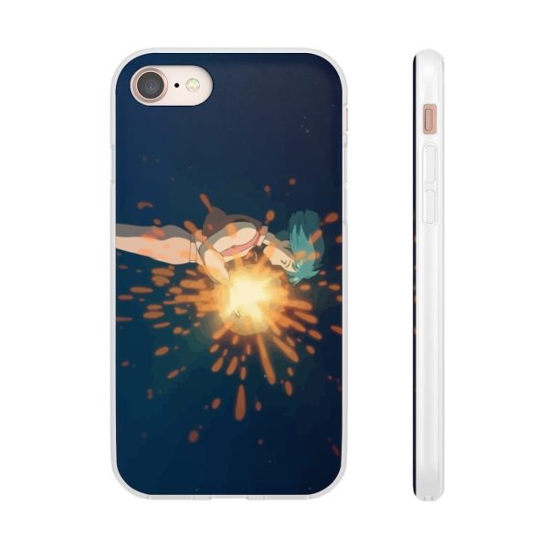 Howl's Moving Castle Howl - Howl’s Moving Castle – Howl meets Calcifer iPhone Cases-Accessories, Howl's Moving Castle, Howl's Moving Castle Howl, Phone Case