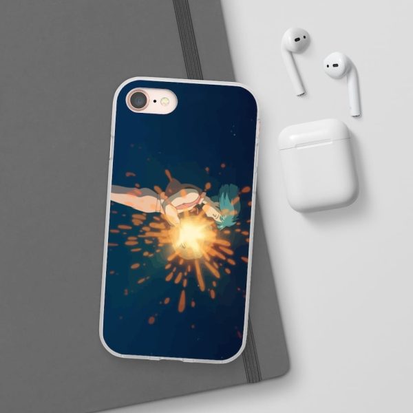 Howl's Moving Castle Howl - Howl’s Moving Castle – Howl meets Calcifer iPhone Cases-Accessories, Howl's Moving Castle, Howl's Moving Castle Howl, Phone Case