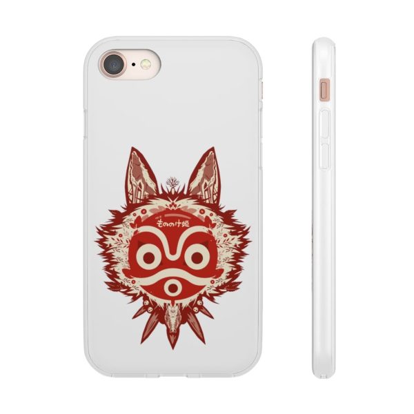 Princess Mononoke Spirits - Princess Mononoke Mask iPhone Cases-Accessories, Phone Case, princess mononoke, Princess Mononoke Spirits