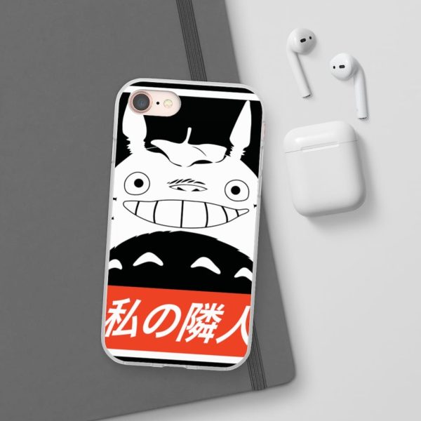 Totoro Japanese Restaurant - Smiling Totoro iPhone Cases-Accessories, My Neighbor Totoro, Phone Case, Totoro Japanese Restaurant