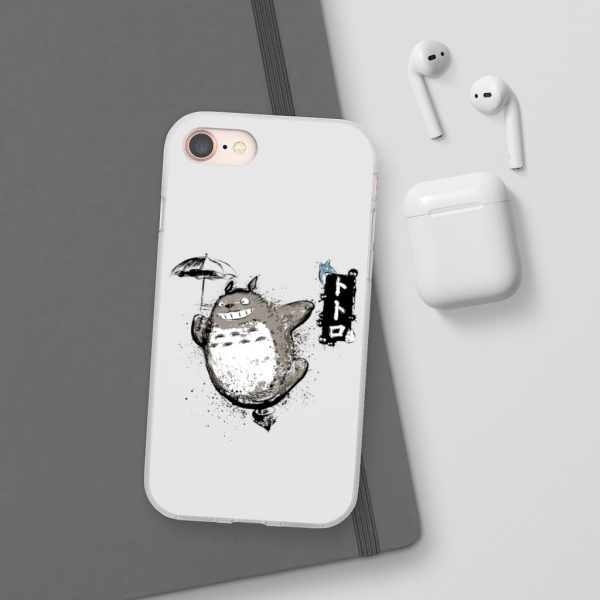 My Neighbor Totoro Wallpaper - Spinning Totoro iPhone Cases-Accessories, My Neighbor Totoro, My Neighbor Totoro Wallpaper, Phone Case